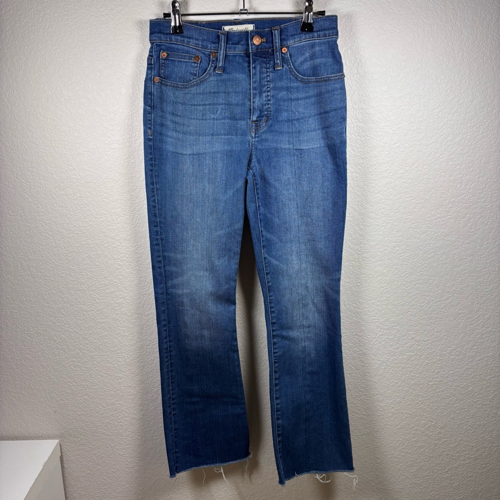 Madewell Cali Demi-Boot Demin Jeans Med Wash
Raw Hem - 26